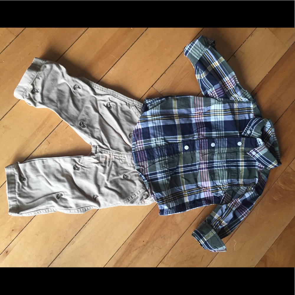 Boys Gymboree outfit. Size 12-18 months.
